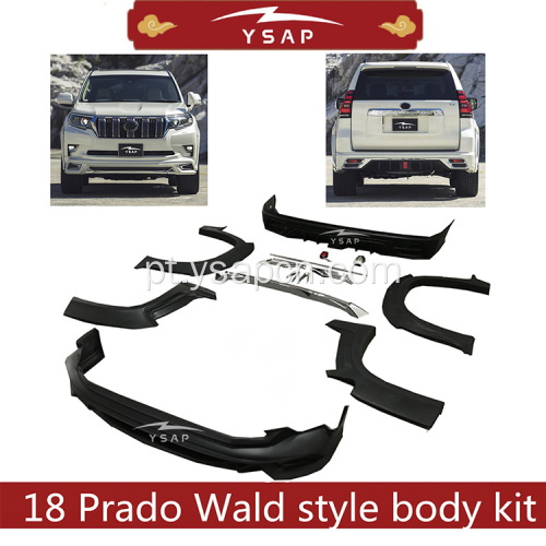 Kit de corpo no estilo Wald para 2018 Prado FJ150